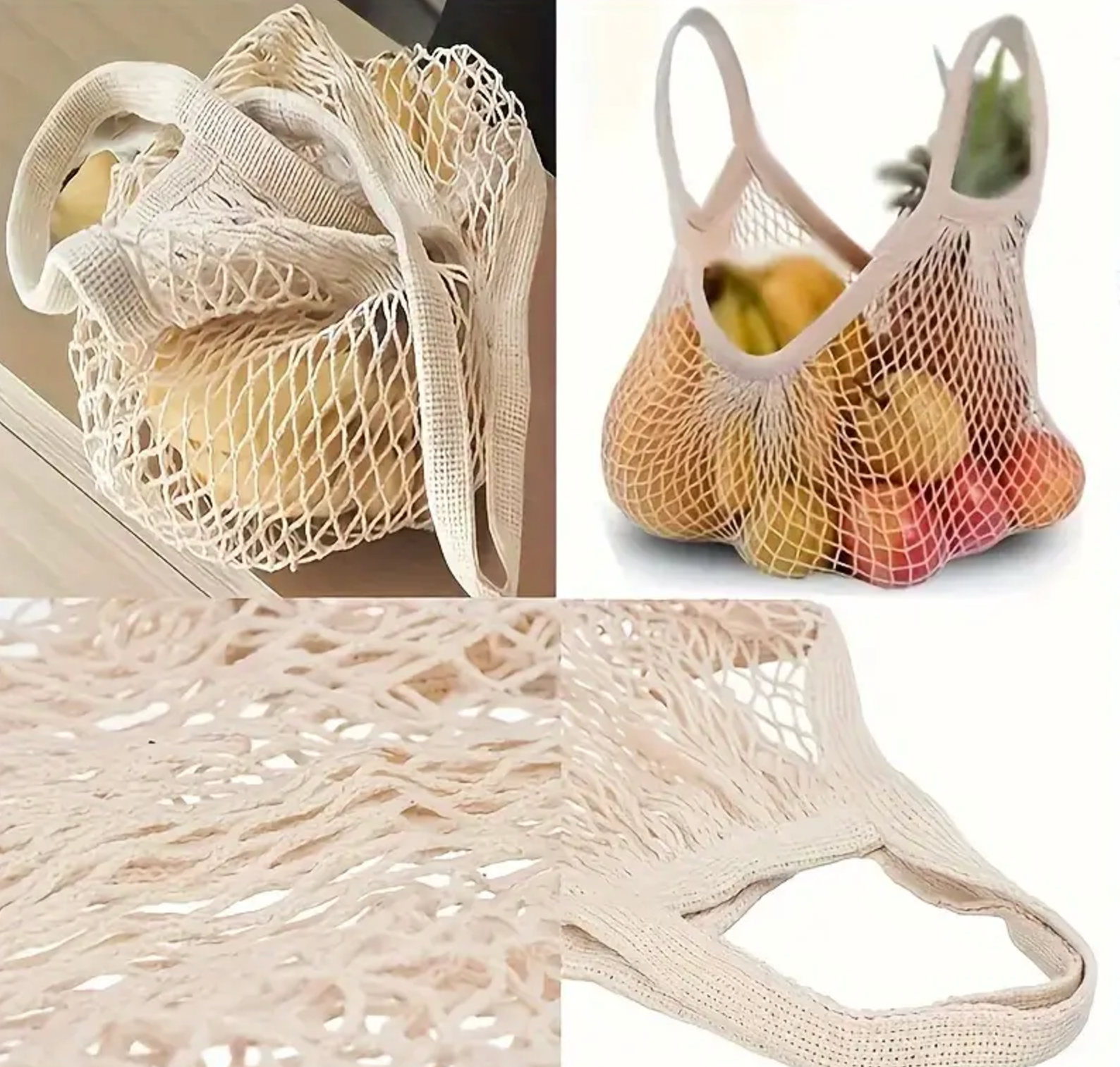 Reusable Mesh Shopping Bag